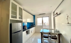 Mường Thanh Apartment Красивый балкон с видом на внешний пейзаж,
