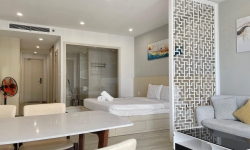 Gold Coast Nha Trang Bếp có bát đũa xoong nồi chảo,