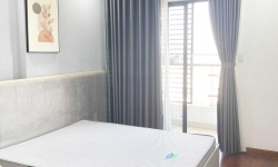 Centana Thủ Thiêm Phòng ngủ đầy đủ tiện nghi với chăn và gối,