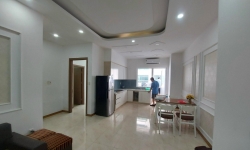 Mường Thanh Viễn Triều Nhà vệ sinh sạch sẽ với dòng nước chảy mịn,