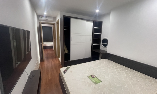 Mường Thanh Apartment Косметический стол и большое зеркало,